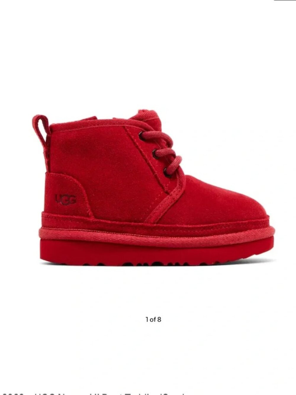 UGG Toddlers Neumel II Boot Red - Size 6